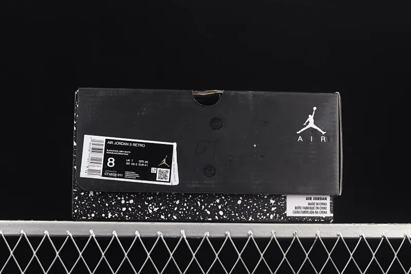 All categories Air Jordan Jordan series basketball shoes Air Jordan 5 Air Jordan 5 "Oreo" AJ5 Joe 5 cement gray CT4838-011